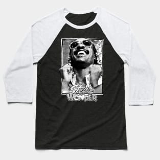 black sunglass stevie wonder Baseball T-Shirt